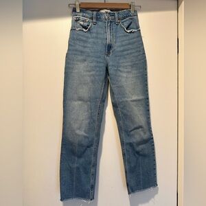 Abercrombie & Fitch High Rise Blue Jeans